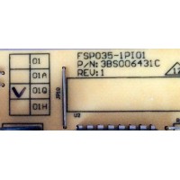 FUENTE DE PODER BACKLIGHT INVERTER / VIEWSONIC AS02B012D75 / B-00003429 / FSP035-1PI01 /3BS006431C / MODELO VS10162-3W / VX724-1 VS10049