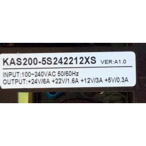 FUENTE DE PODER  / INSIGNIA KAS200-5S242212XS / 667-L32K5-20C / KAS200-5S242212XS-B / VER:A1.0 / MODELO IS-LCDTV32 / NVX32HDU / FLM-3201