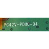 TARJETA LOGICA / DAEWOO / PEDGMSD035 / PC42V-PDI10-04 / PC42V-PDI10-00 / PC42V-PDI30-00 / MODELO DP-42SM