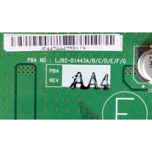 E-BUFFER / PHILIPS LJ92-01443A / 443A A4 / REV: R1.1 / LJ41-04733A / MODELO 50PFP5332D/37 / PS50C96HD 