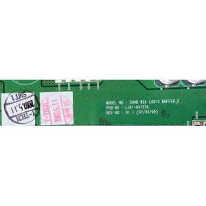 E-BUFFER / PHILIPS LJ92-01443A / 443A A4 / REV: R1.1 / LJ41-04733A / MODELO 50PFP5332D/37 / PS50C96HD 
