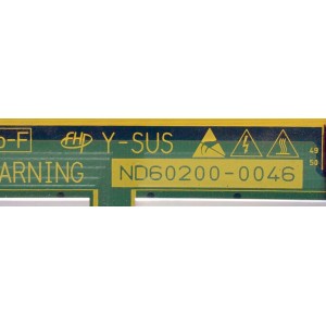 Y-SUS /HITACHI JP54581 / ND60200-0046 /PANEL FPF50C160135UA-55 / MODELO P50H401 / P50T501 / P50H4011	