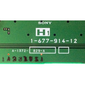 TARJETA INTERFASE/ SONY A-1372-829-A / 1-677-914-12 / PANEL FPF42C128128UA-01 / MODELO PFM-500A3WU / PFM-510A2WU