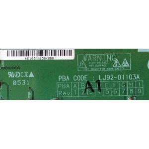 E-BUFFER / SAMSUNG LJ92-01103A / LJ41-02446A / 103A A1 / BN96-02028A / 996500030025 / PANEL S50HW-XB03 / MODELOS HPR5012X/XAA / HPR5052X/XAA / HPR5072BX/XAA 0001 / HPR5072AX/XAA 0001 / 50PF7320A/37 / 50PF9630A/37