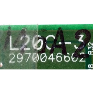  BACKLIGHT INVERTER / LG 2970046602 / L20C-3 / PANEL LM201U04-A3 / MODELO VP201B / VLCDS26064-2W