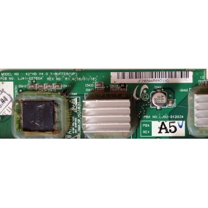 BUFFER   Upper Y Scan Driver   LJ92-01202A / LJ41-02760A / LJ41-02760A / REV : R1.4 / A5 / A2 / A4 /  Samsung BN96-02034A / Philips 996500032639  PANEL PLASMA S42AX-YB01 / PPM42M5HBX /  HPR4262X /  42PF9630A / 42PF7321D /  42PF7320A / 42PF7220A 