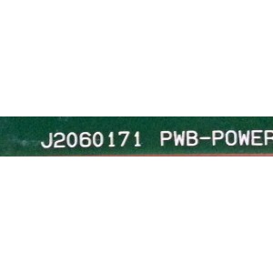 FUENTE  DE PODER / NEC J2060171 / 069SP4Z / PWB-P0WER / MODELO  L40HV201