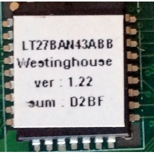 MAIN / WESTINGHOUSE  5600110503 / 2970047802 /  LT32A / MODELO  W2602BK