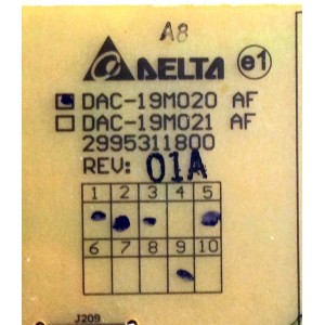 FUENTE DE PODER BACKLIGHT  / WESTINGHOUSE  27-D018867 / DAC-19M020 AF / 2995311800 /  REV : 01.A / PANEL  A220Z5 / MODELO L2210NW