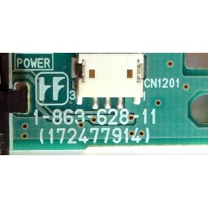 TARJETA SENSOR / SONY A-1058-510-A / 1-863-628-11 / (172477914) / MODELO KDE-50XS955 / KDE-37XS955U