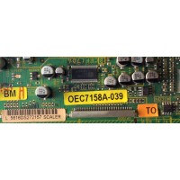 TARJETA ESCALADORA / TOSHIBA AE008631 / OEC7158A-039 / CEF170A / MODELO 20HLV86 / PANEL LC200WX1 (SL)(B2)	