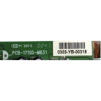 TARJETA DIGITAL / PŁYTA PCB 0303-YB-00318 / PCB-171SD	