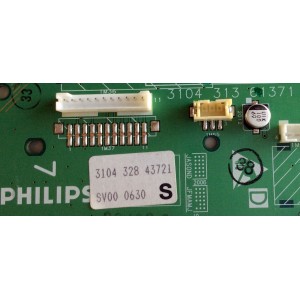 TARJETA DE A/V  / PHILIPS 3104 328 43721 / 310431361371 / MODELOS 50PF7321D/37 / 42PFL7421D/37 / 42PFL7321D/37 / 42PFL5421D/37 / 42PF7421D/37 / 42PF7321D/37 / 42PF5421D/37 / 42PF5321D/37 / 37PFL7321D/37 / 50MF231D/37	