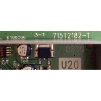 TARJETA INTERFACE ASSY U20 / SONY A-1215-080-A / 715T2182-1 / MODELO FWD-40LX2F