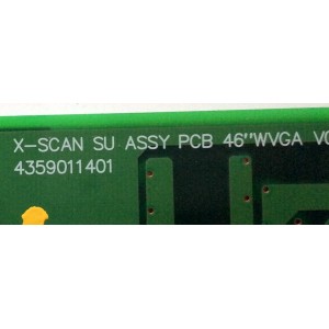 X-SUS / GATEWAY 4359011401 / XPC3700583 / 2714097-01R2 / PANEL 11102010009805 / MODELOS GTW-P46M103 / P46 