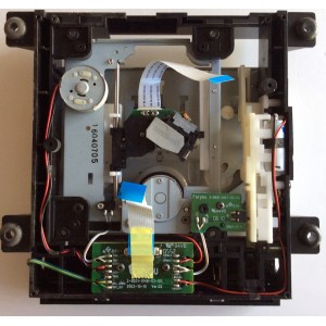 MECANISMO PARA DVD / AKAI DL-06LS-M1 / 1 6040705 / E7802-005006 / MODELOS LCT2701AD / LCT2701TD / LCT3201AD / LCT3201TD	