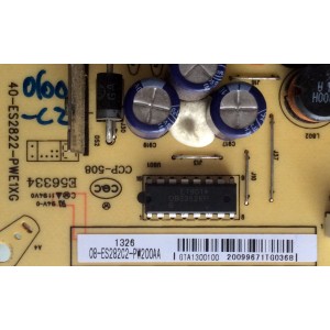 FUENTE DE PODER / TCL 08-ES282C2-PW200AA / 40-ES2822-PWE1XG / MODELO LE32HDF3010TAAA / PANEL LVW320NDCL	