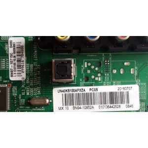 MAIN / SAMSUNG BN94-10852A / BN97-10715C / BN41-02488B / MODELO UN40K5100AFXZA DA01 / PANEL CY-FK040BNNV3H	