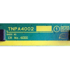 X-SUS / PANASONIC TNPA4002 / TXNSS1HGTUJ / PANEL MC147F22F9 / MODELOS TH-58PZ700U / TH-58PZ700U