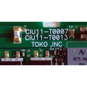 BACKLIGHT INVERTER / INSIGNIA AS023187619 / CIU11-T0007 / 49-9-0099-000 /  AS023187601 / MODELOS  I-LC23Q1 / GTW-L23M103