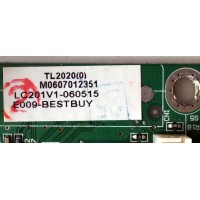 MAIN / HISENSE 107737 / E / RSAG7.820.633A / PANEL LC201V02-(A3)(KB) / MODELOS TL2020 / NS-20LCD	