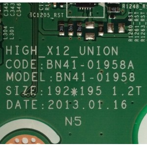 MAIN / SAMSUNG BN94-06606D / BN41-01958A / BN97-07527A / PANEL CY-HF500BGMV1H / MODELOS UN55KU6290FXZA CA02 / UN50F5500AFXZA DH03 / UN50F5500AFXZA BH05