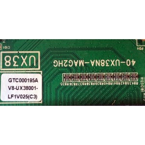 MAIN PARA TV  TCL NUMERO DE PARTE  GTC000195A / V8-UX38001-LF1V025(C3) / GTC000195A / 40-UX38NA-MAG2HG / MODELO 55FS3750 / T8- 55NA1G-MA2