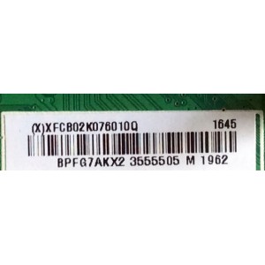 MAIN / VIZIO XFCB02K076 / XFCB02K076010Q / 715G7484-M02-001-004Y / PANEL TPT500J1-HVN08.A  REV:S800A / DISPLAY T500HVN08.8 / MODELOS D50-D1 LTMWTQFS / D50-D1 LTCWTQCS / D50-D1 LTMWTQCS	