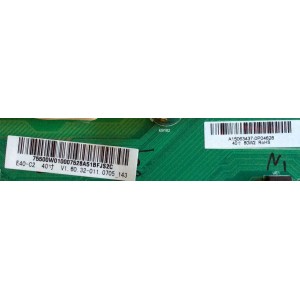 MAIN FUENTE  (COMBO)  VIZIO / 75500W010007 / A15063437 / TP.MT5580.PB75 / PANEL LSC400HN02-G02 / MODELO E40-C2 LWZQSFCR