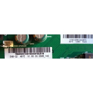 MAIN / FUENTE / (COMBO) / VIZIO A15010056 / TP.MT5580.PC76 / 75500W01E001 / MODELO E48-C2 LWZQSGAR