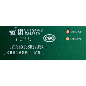 TARJETA INTERFACE / TCL 40-LSC400-LVB2LG / 46-FFC10W-51SG / 46-40296W-51BG / J2150515SA273SK / MODELO 40FD2700	