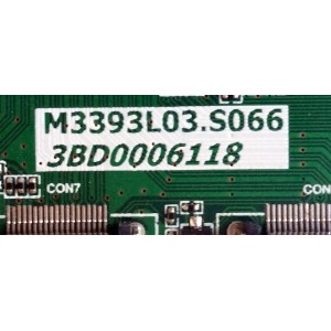 MAIN / FUENTE / (COMBO) / ELEMENT 82-2000040 / M3393L03.S066 / 3BD0006118 / 00400AY3Z74A0035 / MODELO ELEFW328	