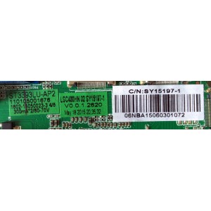 MAIN / FUENTE / (COMBO) / ELEMENT SY15197-1 ST3393LU-AP2 / PANEL LSC400HN  / MODELO  ELEFW408 / ELEFW408 F5G5M