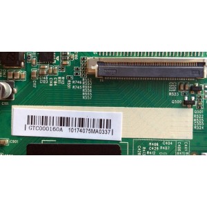 MAIN / TCL V8-UX38001-LF1V025(C6) / GTC000160A / 40-UX38NA-MAG2HG / UX38 / PANEL LVF550CS0T E12 / MODELO 55FS3750
