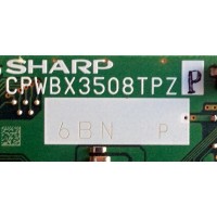 T-CON / SHARP CPWBX3503508TPZP / PANEL´S LK315T3LZ50Z / LK315T3LZ4BX / MODELO LC-C3242U