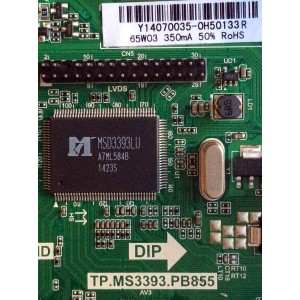 MAIN / FUENTE (COMBO) / PROSCAN 14223332046 / TP.MS3393.PB855 / Y14070035 / Y14070035-0H50133R / PANEL HV320WHB-N00	