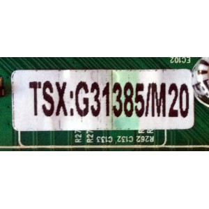 MAIN / WESTINGHOUSE  TSX:G31385/M20 / 2C.3M001.Q39 / 2C3M001Q39 /  MODELO EW39T5KW  TW-67801-A039A