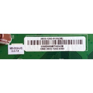 MAIN / VIZIO 3655-1292-0150 / 0171-2272-6203 / 3655-1292-0395 / M55-D0 / M55-D0 LAUATZBS
