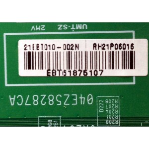 MAIN / LG EBT61875107 / EAX64280504(1.0) / SUSTITUTAS EBR74988101 / EBT61875109 / MODELO 50PA6500-UA.AUSLLHR / PANEL PDP50R4000	