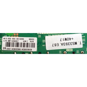MAIN / T.MS3393A.67 / SMT1409057 / 002.002.0014263 / R620D / CLEDTV2014