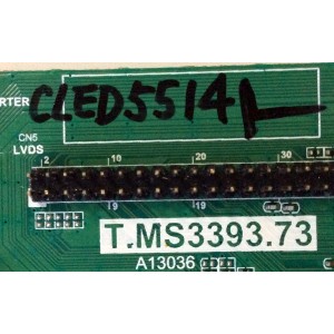MAIN / SMT140581-23 / T.MS3393.73 / CLED5514 / MXL601 / LED5514 / MODELO LED55''