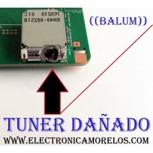 MAIN / NOTA IMPORTANTE: FALTA ((BALUN)) = TUNER / SAMSUNG BN94-10828A / BN97-10985A / BN41-02528A / MODELO UN65KU6500FXZA FA01 / PANEL CY-WK065HGLV1H	