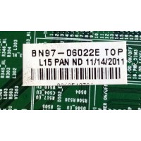 MAIN  PARA TV  SAMSUNG  NUMERO DE PARTE   BN94-04357P / BN41-01587E / BN97-06022E / SUSTITUTAS BN94-04357M / BN94-05038X / BN94-04357E / PANEL LTJ460HW01-B / MODELO UN46D6500VFXZA H302	