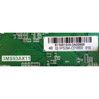 MAIN / FUENTE / (COMBO) / SANYO B15061938 / 3MS93AX11 / 02-SPS39A-C010000 / MODELO FW48D25T