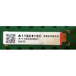 TARJETA DE A/V / SONY A-1179-055-C / A-1192-415-C / A1192415C / 1-869-849-14 / 172722814 / SUSTITUTAS A-1179-055-B / A-1179-055-D / PANEL LTZ400WS-L02 / MODELOS KDL-40S2000 / KDL-32S2000	