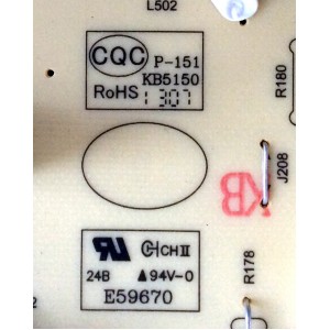 FUENTE DE / BACKLIGHT / ELEMENT D13020196 / PC.CC11.05 / 890-PS0-3201 / MODELOS LC-32GL12P / ELCFW329