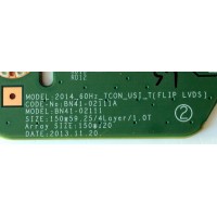 T-CON / SAMSUNG BN95-01305B / BN41-02111A / MODELO UN40J5300AFXZP / PANEL CY-GJ040BGLR6V 