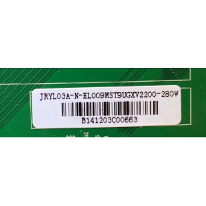 MAIN / UPSTAR B141203C00663 / MST9UGX-V2.21 / JRYLO3A-N / MODELO M280A1 / PANEL M280DGJ-L30 REV.C1 