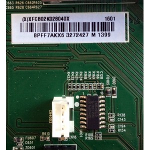 MAIN / VIZIO XFCB02K028 / XFCB02K028040X / 756TXFCB02K0280 / 715G7126-M1A-001-004K / 715G7126-M01-000-004T / SUSTITUTA 756TXFCB03K0090 / MODELO E50-C1 LTMWSKBR
