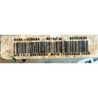 MAIN / SAMSUNG BN94-00963A / BN41-00679B / BN97-00964A / PANEL LTA400WS-LH1 0T0 / MDOELOS LNS4092DX / XA / LNS4092DX / XAA